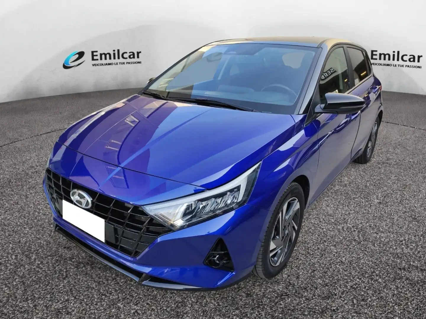 Hyundai i20 1.2 MPI MT Connectline Bleu - 1
