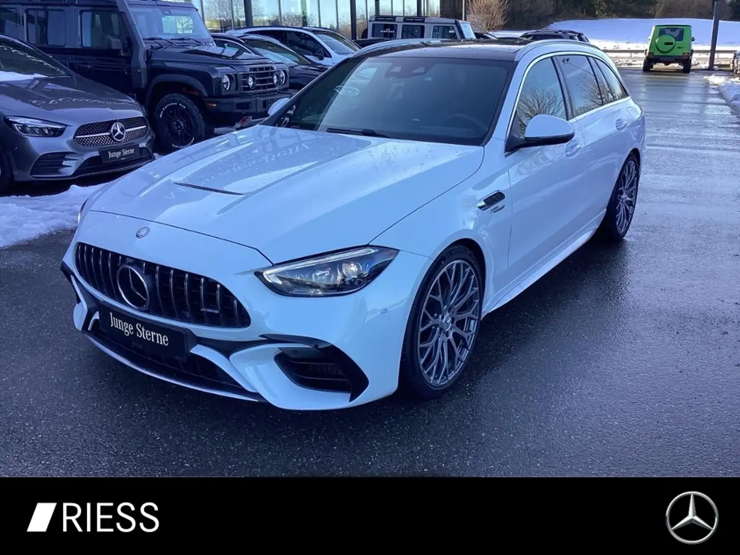 Mercedes-Benz C 63 AMG T s E PERF. Prem.Pl. Fahrassist.Digital Weiß - 1