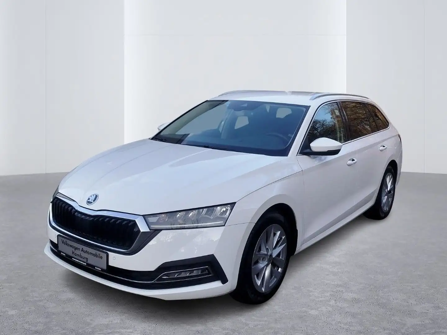 Skoda Octavia Combi Style 2.0 TDI DSG AHK Einparkhilfe Weiß - 2