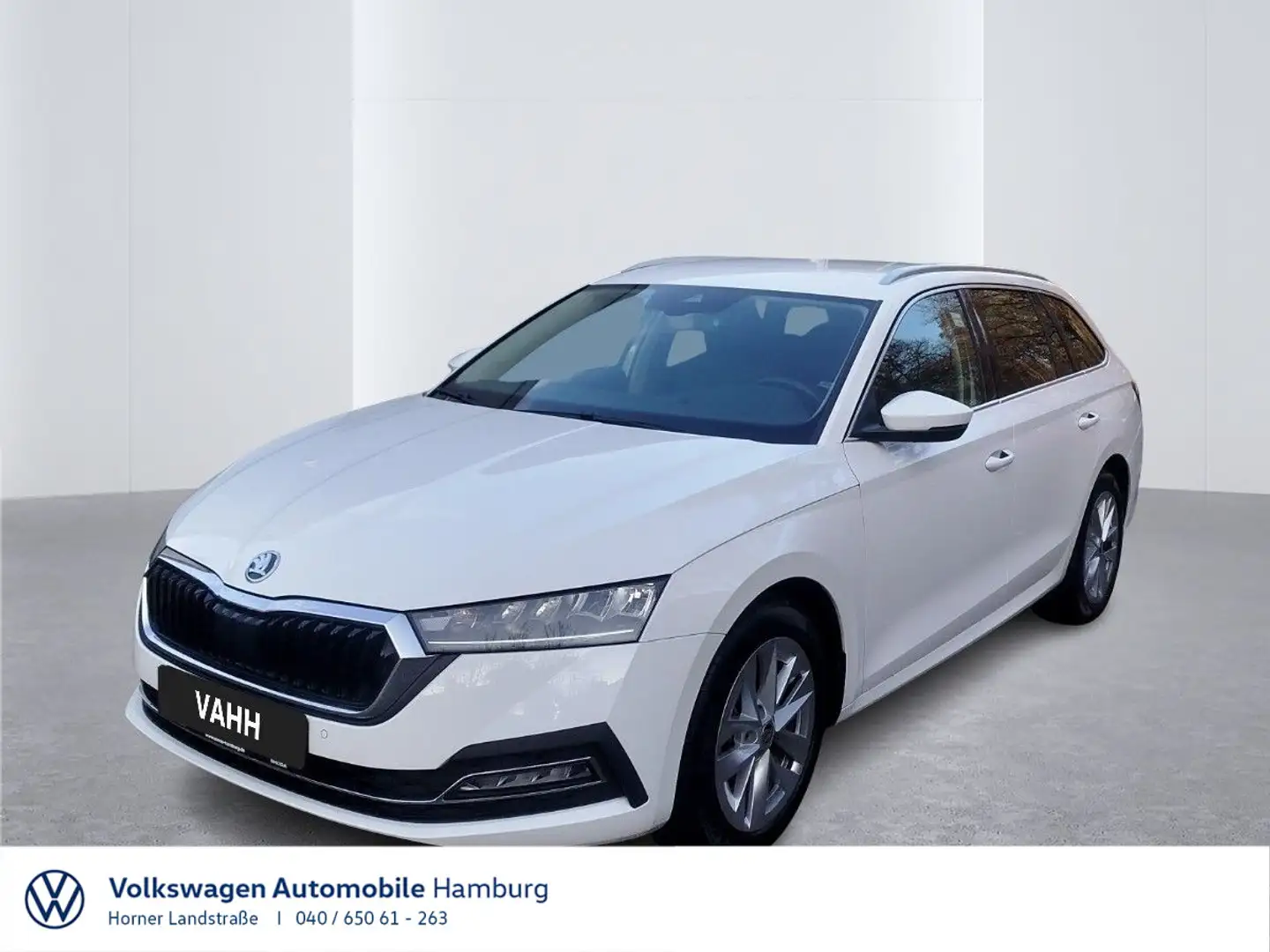 Skoda Octavia Combi Style 2.0 TDI DSG AHK Einparkhilfe Weiß - 1