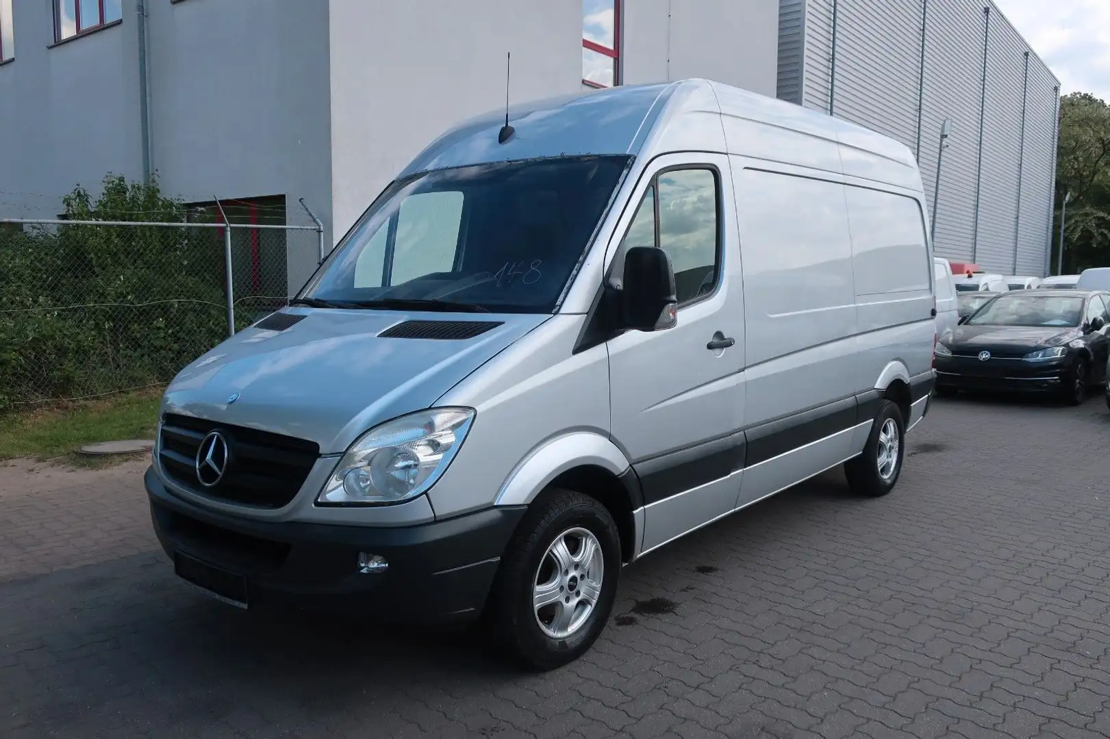 Mercedes-Benz Sprinter II Kasten 316 CDI / Klima / PDC / AHK Срібний - 1