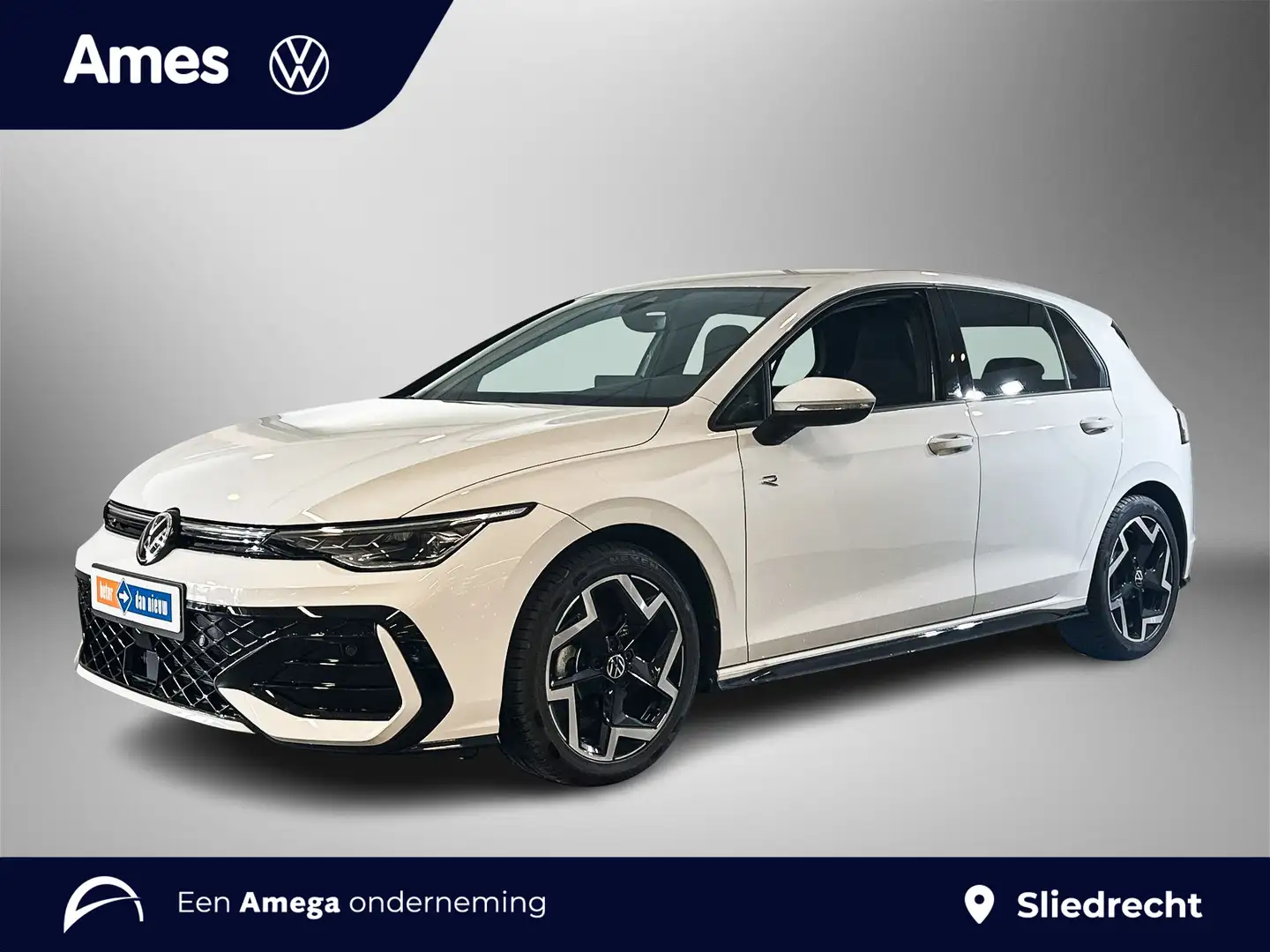 Volkswagen Golf 1.5 eTSI 150pk DSG R-Line | Dodehoeksensoren | Sto Blanco - 1