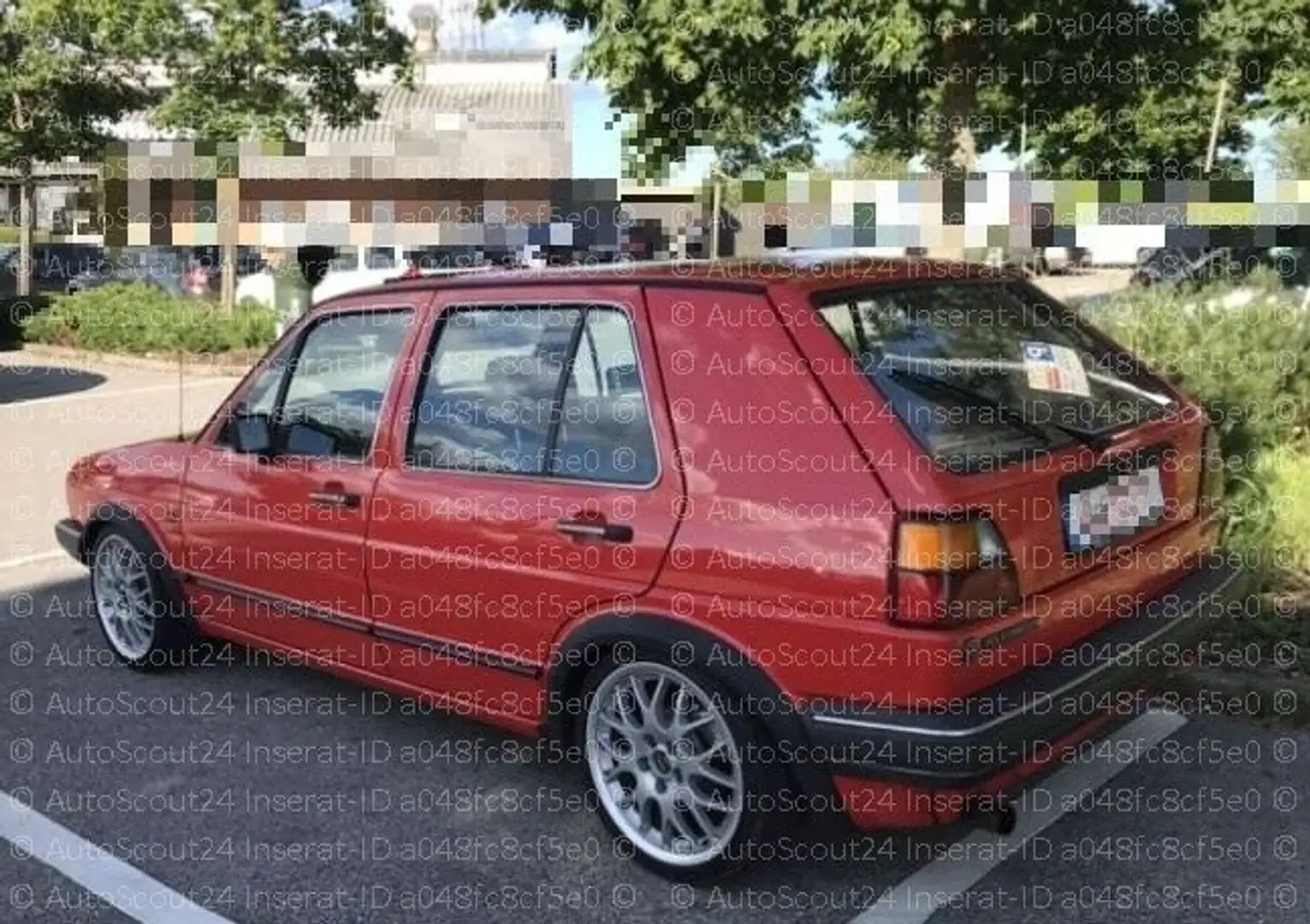 Volkswagen Golf 2 "VFL" 6-Zyl., GTI-Marsrot, SSD, BBS, ungeschw. Rojo - 2