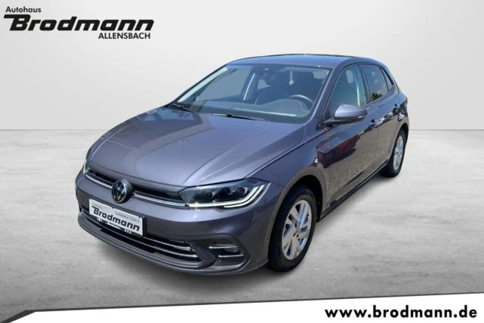 Volkswagen Polo 1.0 TSI Style DSG ACC-Navi-RFK-Matrix-Parklen Gris - 1
