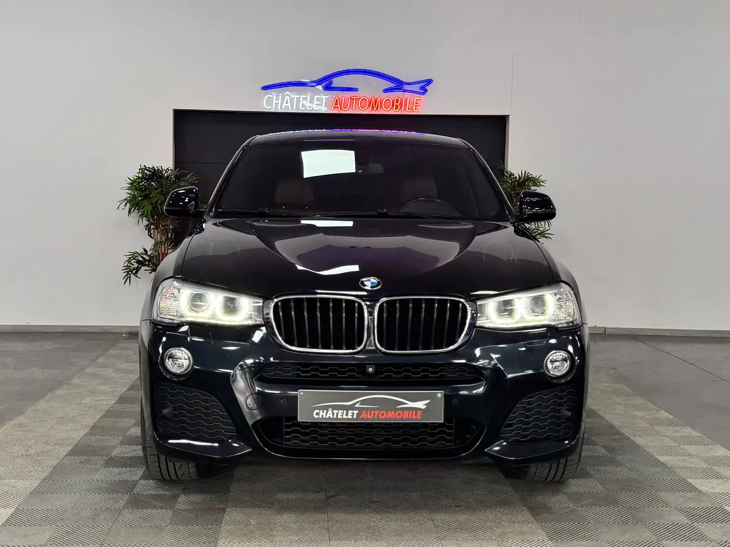 BMW X4 2.0d pack M xDrive Euro6B état neuf Garantie 1 an Blau - 2