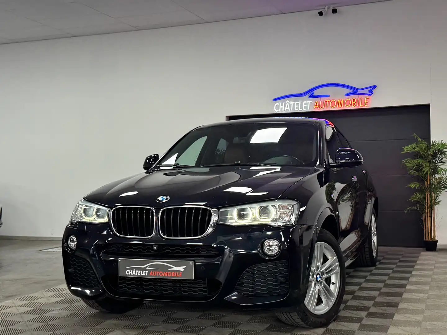 BMW X4 2.0d pack M xDrive Euro6B état neuf Garantie 1 an Blau - 1