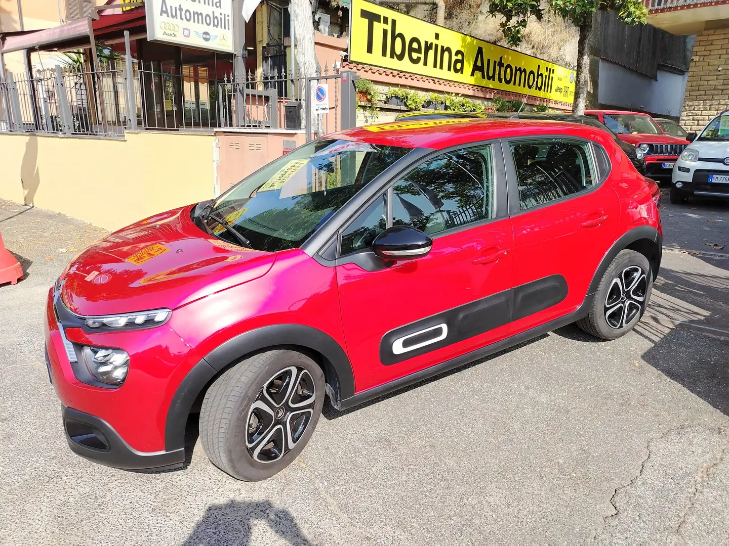 Citroen C3 C3 1.2 puretech 83cv Shine/okneopatentati/perfetta Rosso - 1