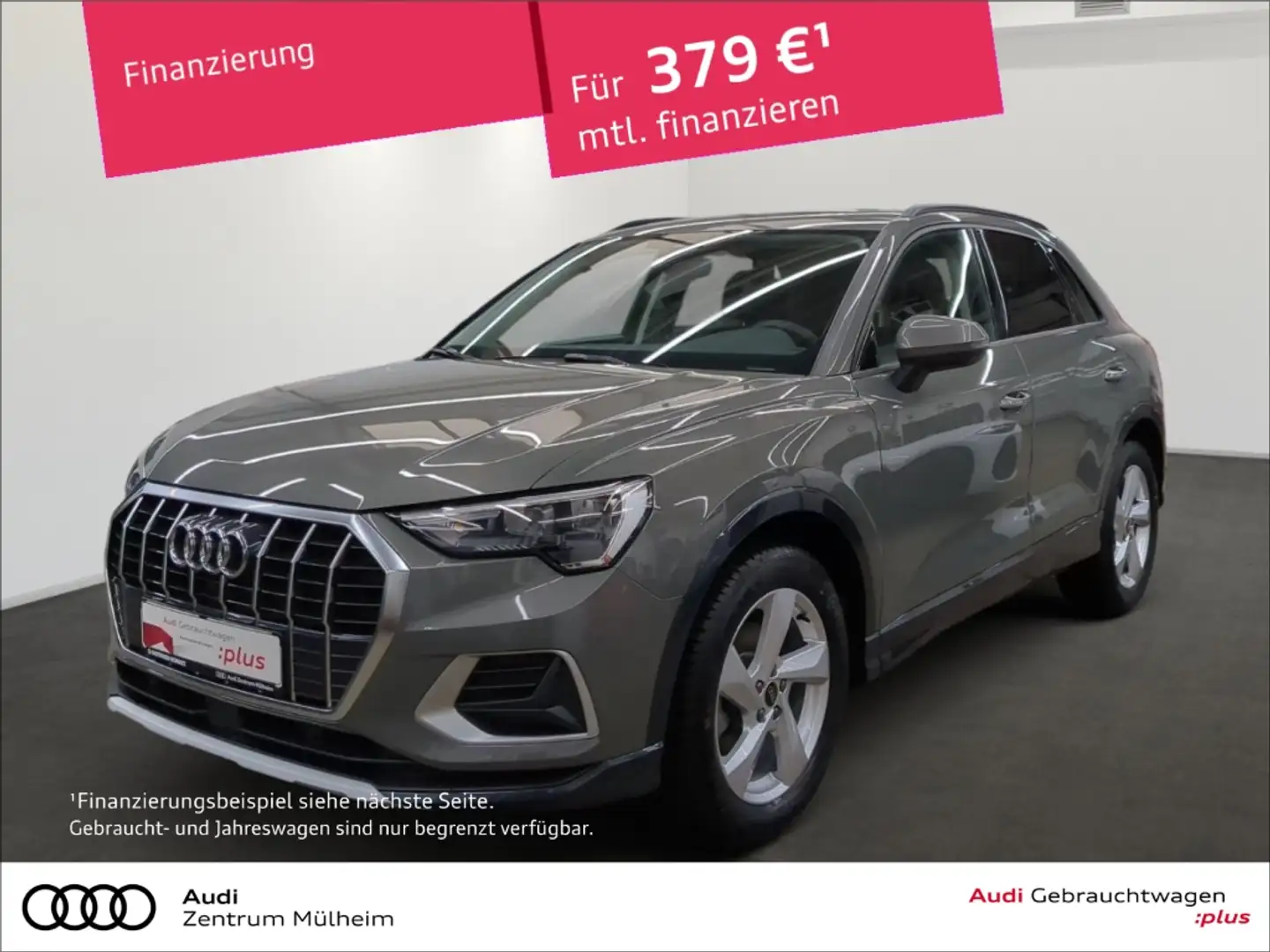Audi Q3 35 TFSI Navi LED Pano virtual Einparkhilfe Grau - 1