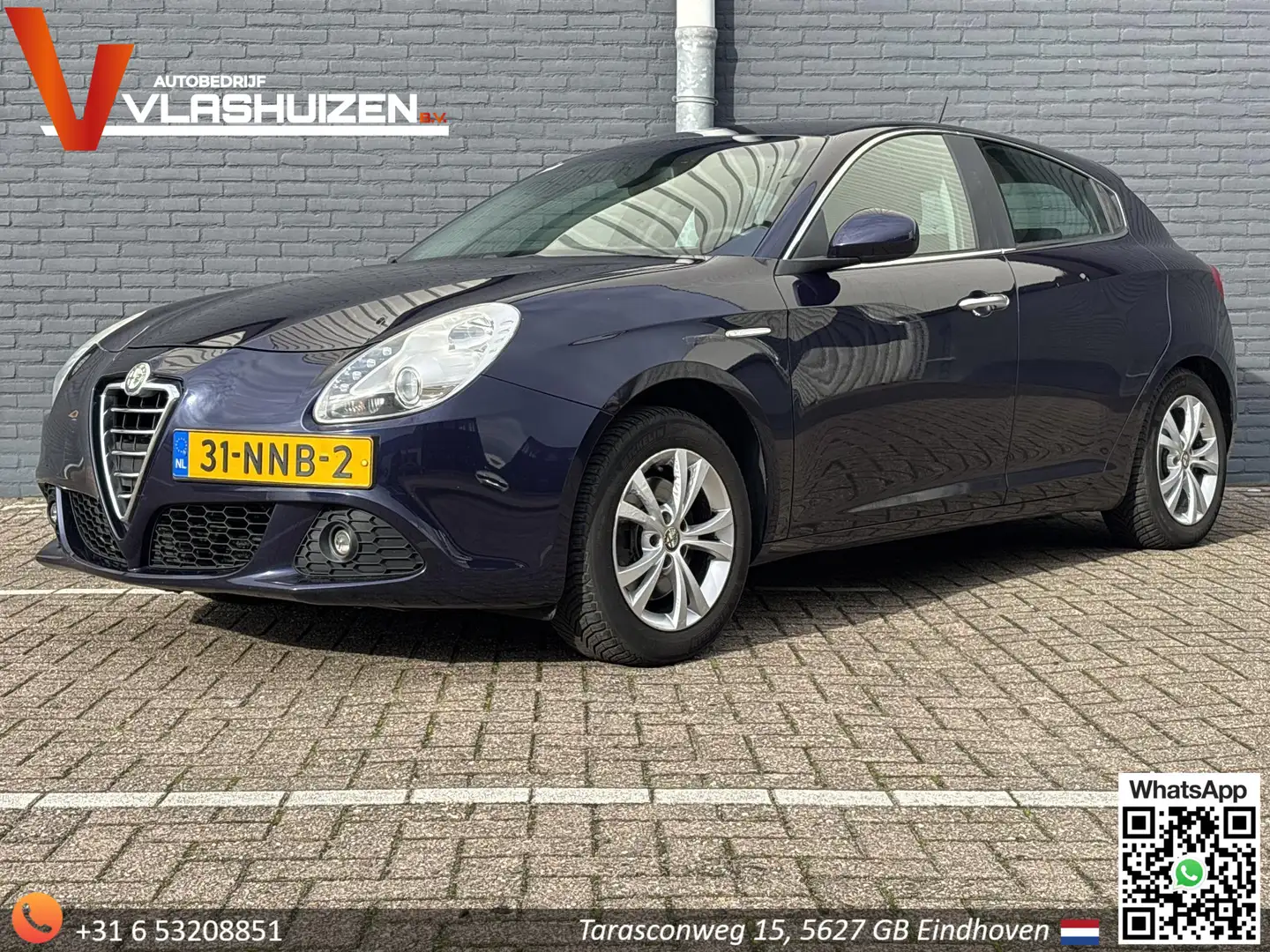 Alfa Romeo Giulietta 1.4 T Distinctive | Cruise | Climate | PDC | Blauw - 1