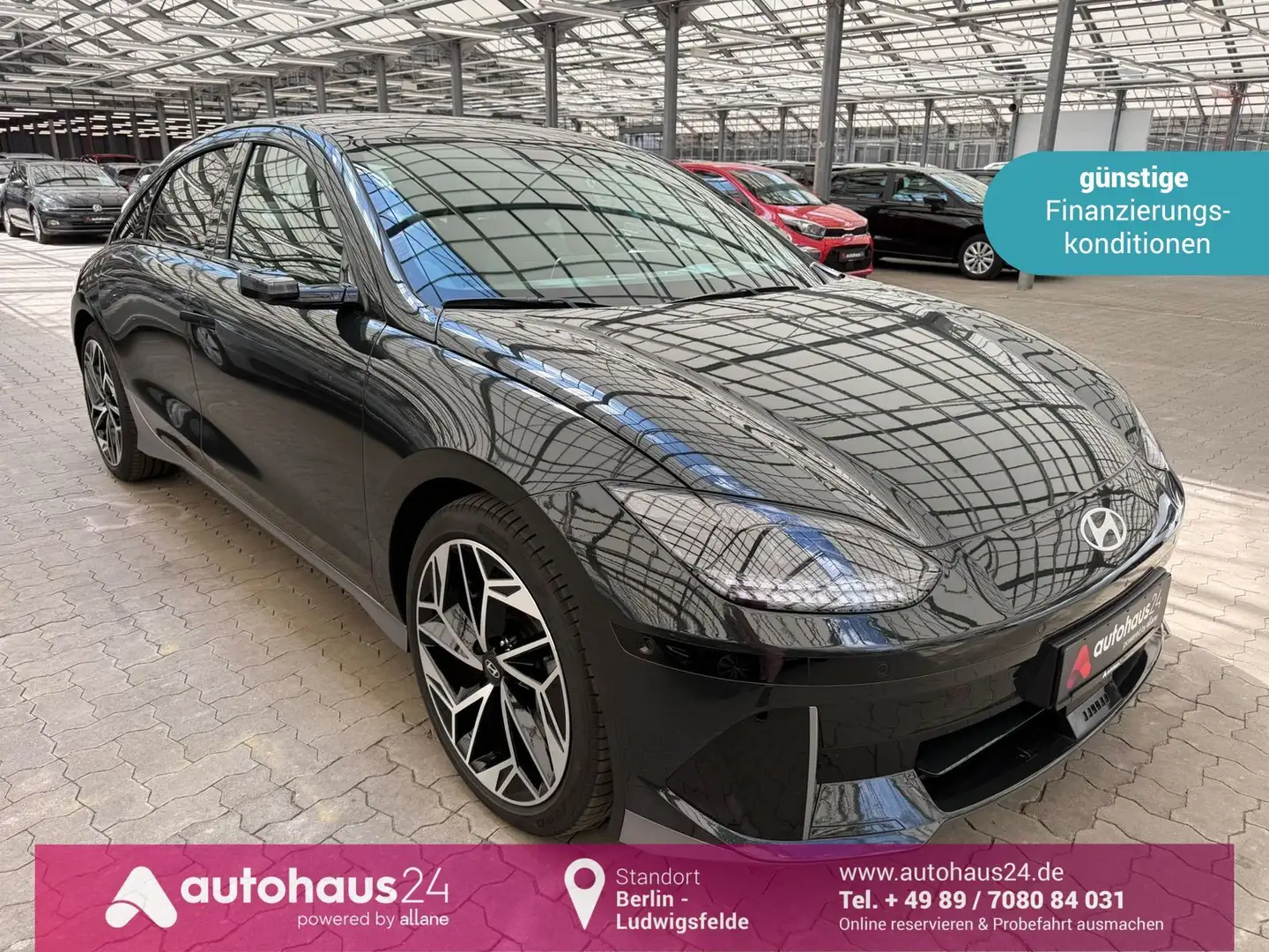 Hyundai IONIQ 6 Uniq BOSE|HeadUp|Kamera|ACC Grün - 1