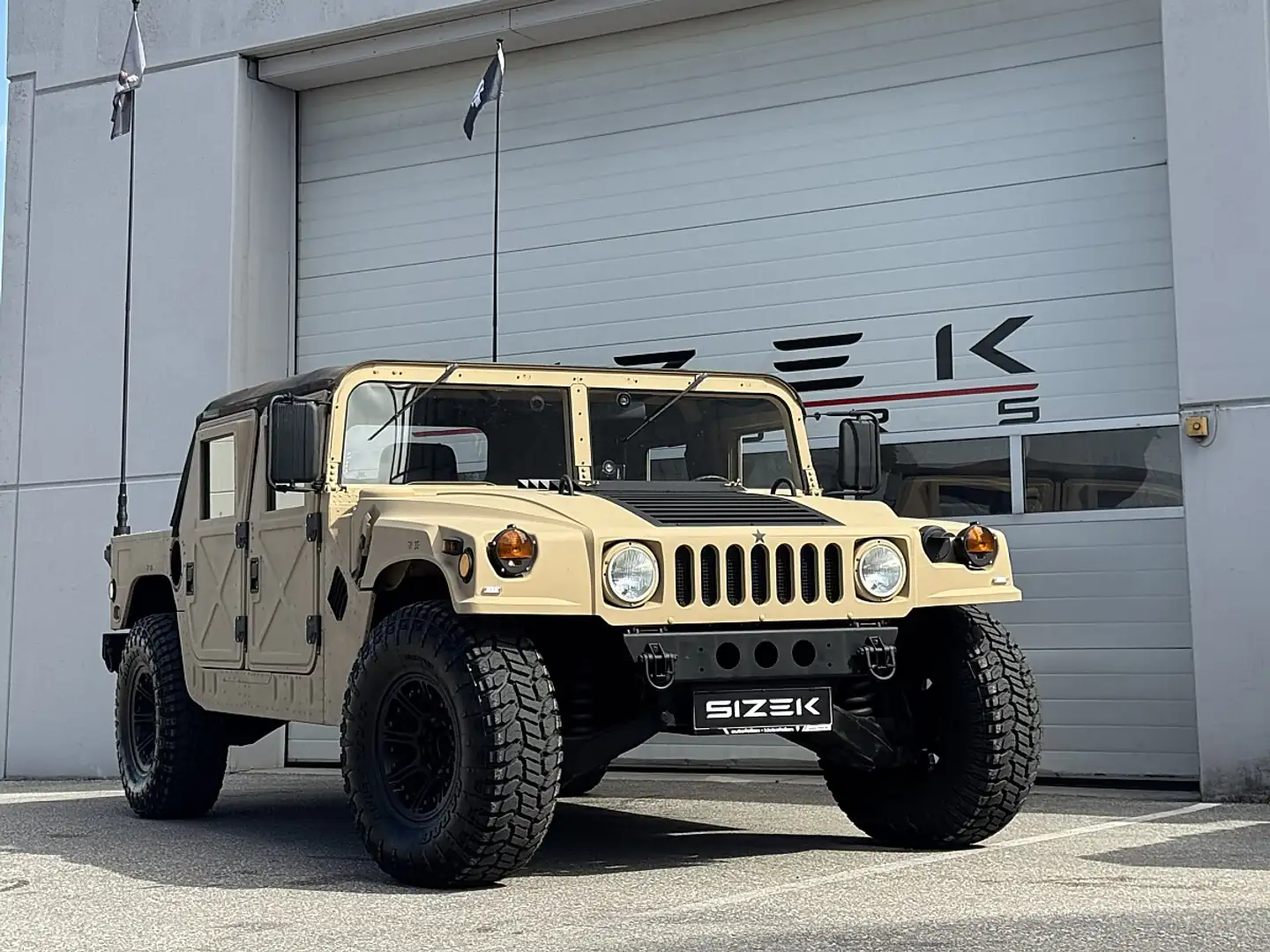 HUMMER H1 / AM General mit Österreichische Zulassung Braun - 2