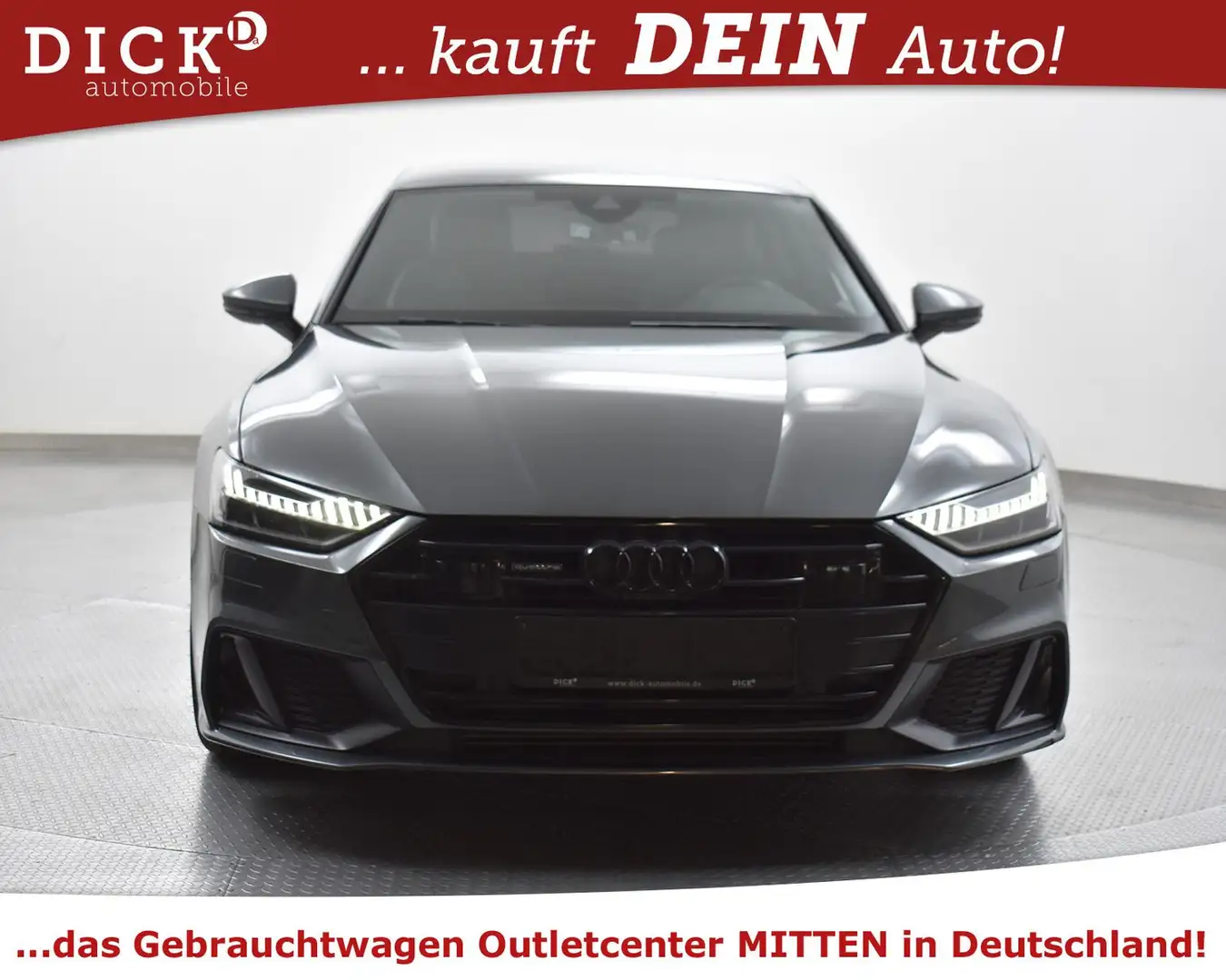 Audi A7 Sportb 50d QUATT 2X S LINE+MATRIX+B&O+VIRTU+ Grau - 2