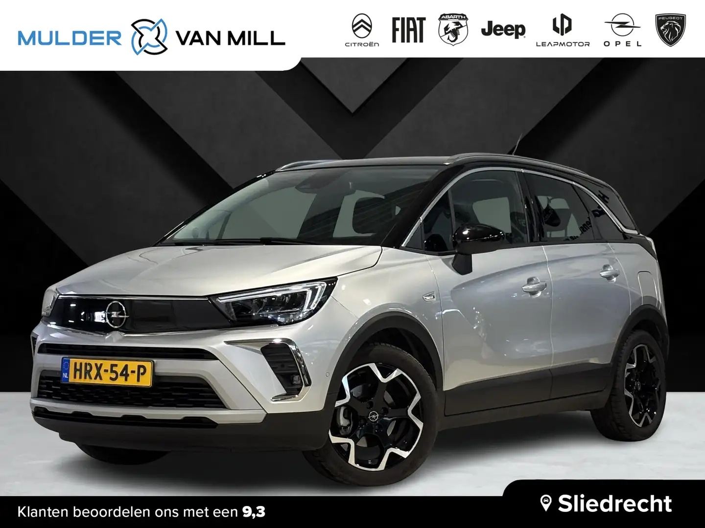 Opel Crossland Ultimate 1.2 Turbo 110pk | 180° CAMERA+SENSOREN | Grijs - 1