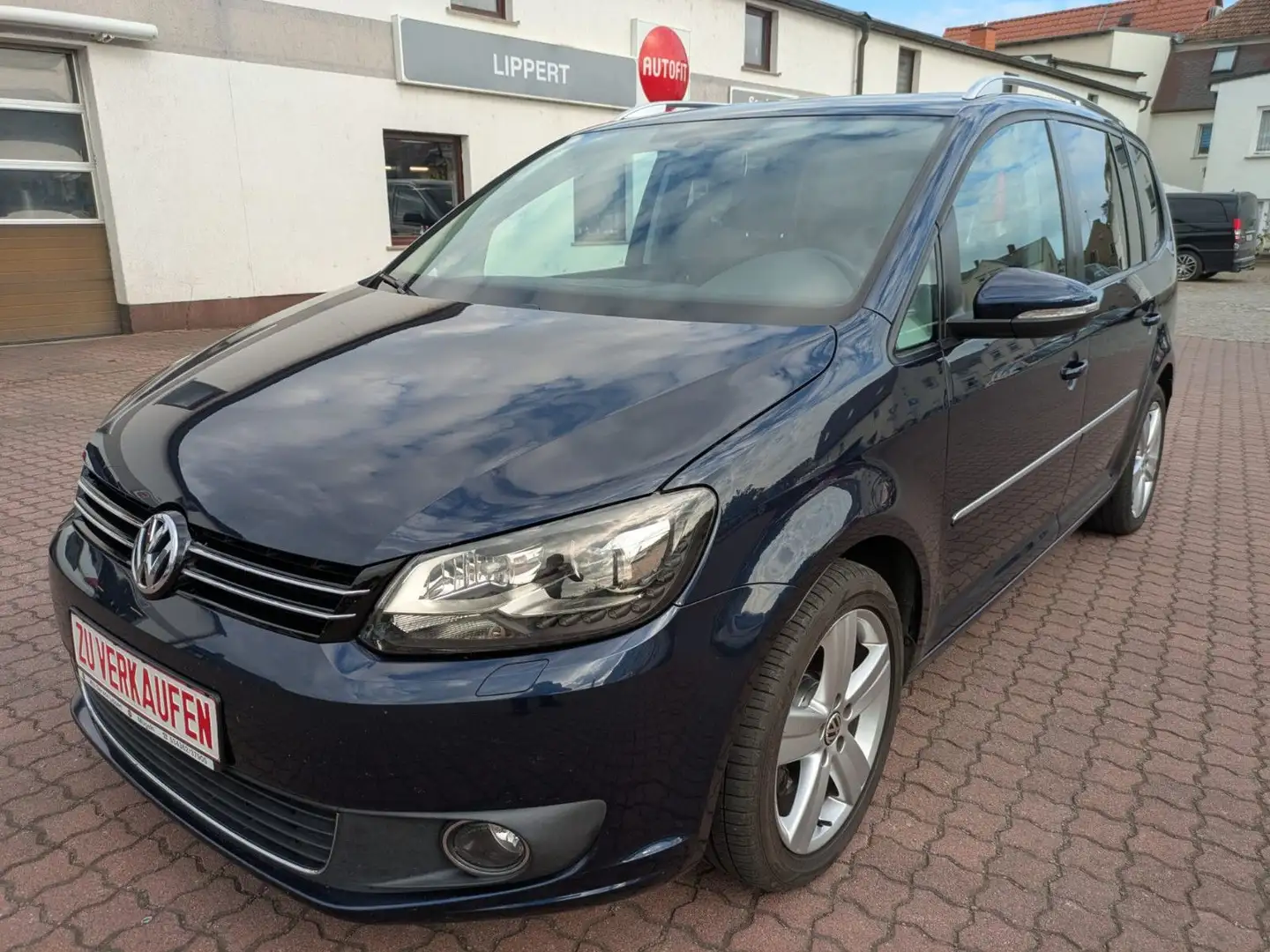 Volkswagen Touran Highline 2.0TDI 140PS Xenon AHK Standheiz Bleu - 1