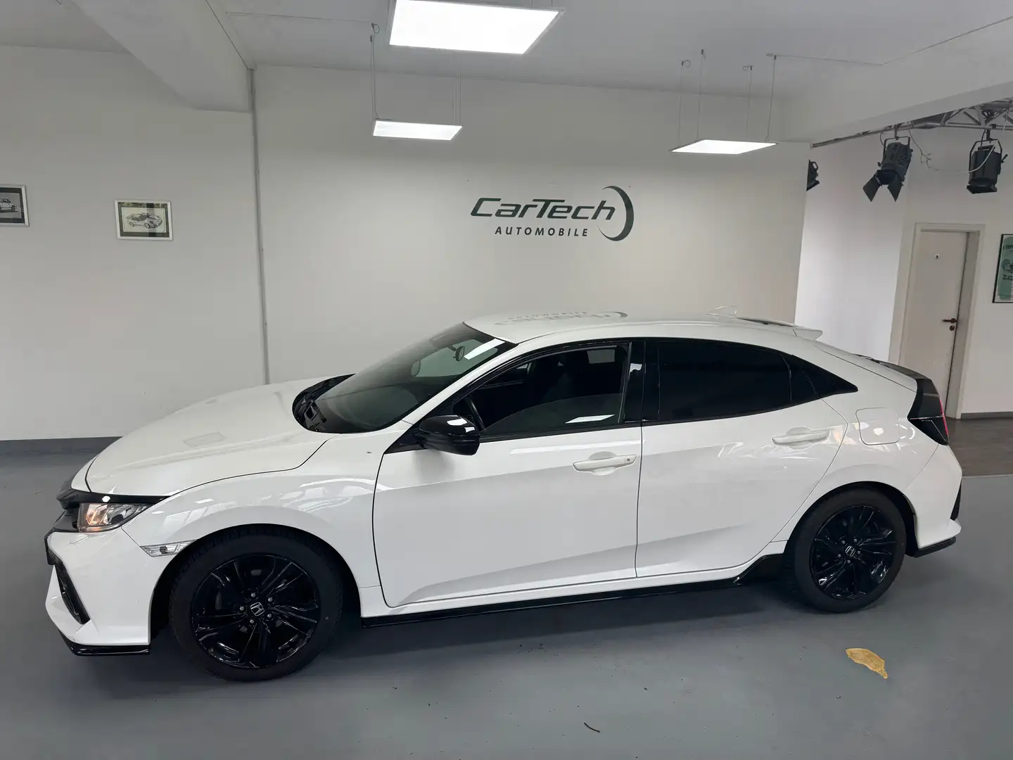 Honda Civic Leder Navi ACC Kamera Bremsen/Turbo/ZR NEU !! Weiß - 2