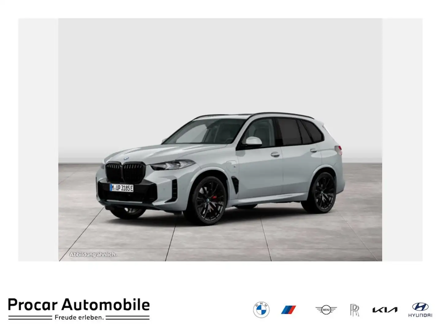 BMW X5 xDrive50e M Sport Pro PANO LM22 SHZ AHK Grau - 1