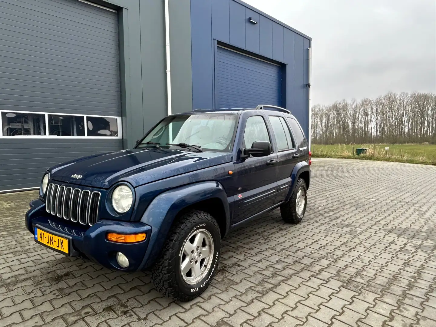 Jeep Cherokee 3.7i V6 Sport Plus Automaat+Cruise Control+ Airco Blue - 1