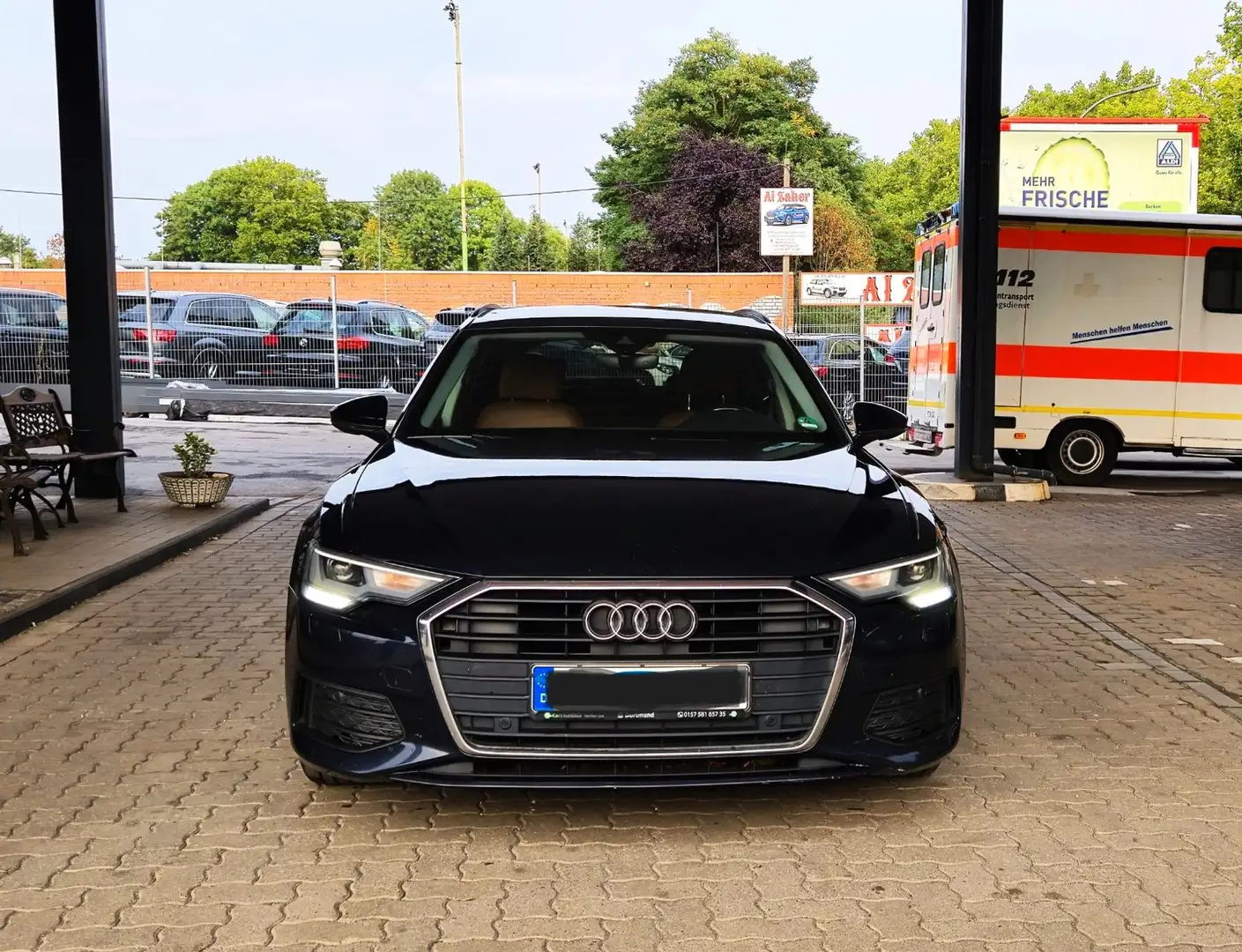 Audi A6 Avant 35 TDI/Leder/Navi/2,0 Ltr./Mild-Hybrid Bleu - 2