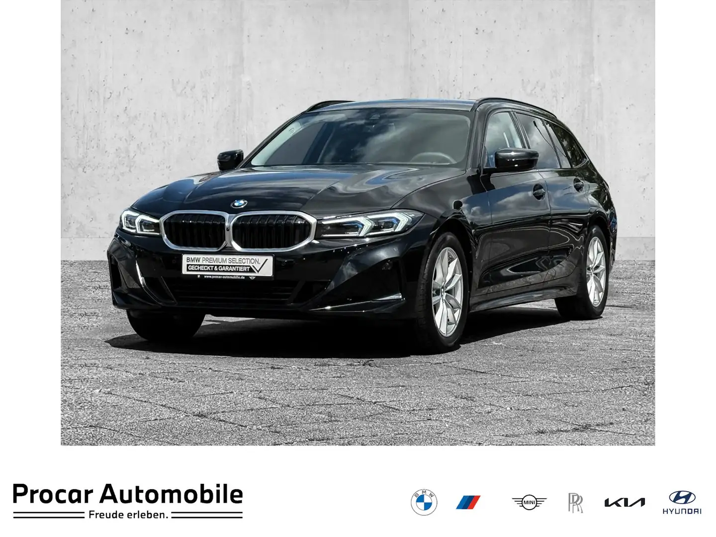 BMW 318 i AHK+INNO.-PAKET+HUD+KAMERA+DRIVING ASSISTANT Noir - 1