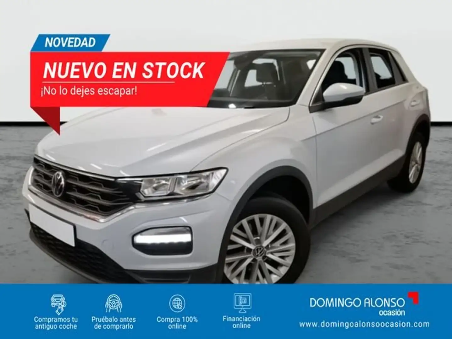 Volkswagen T-Roc Connect 1.0 TSI 81 kW (110CV) SG6 (A113CX12) Plateado - 1