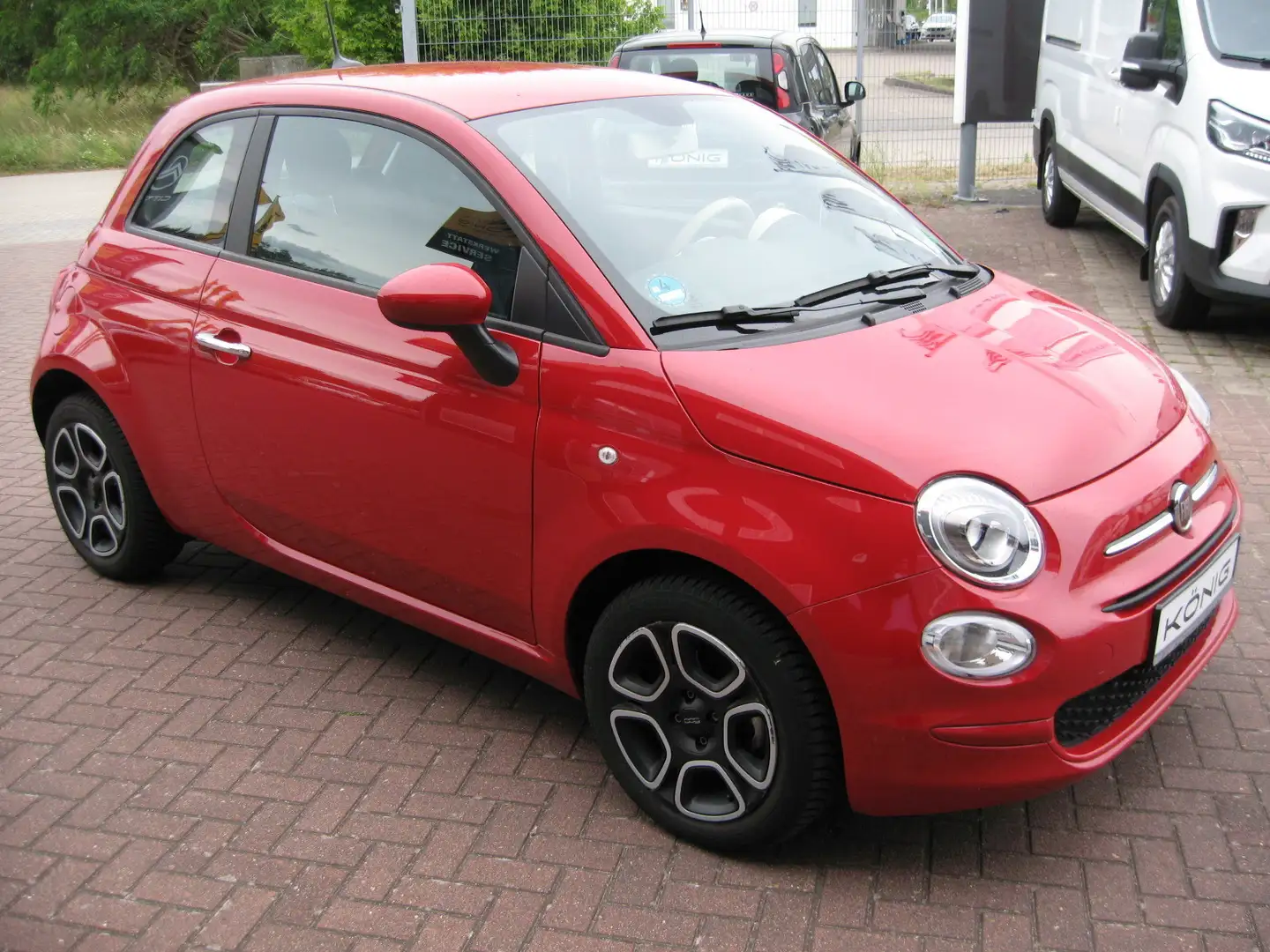 Fiat 500 1.0 CLUB Klima*Tempomat*Apple CarPlay Rot - 2
