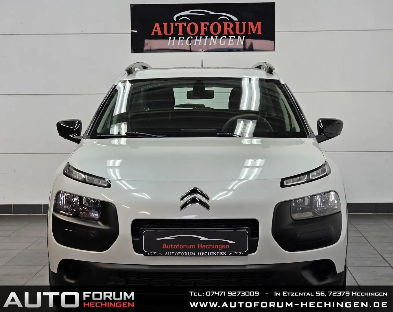 Citroen C4 Cactus 1.6 Blue-HDi Feel Klima AHK Rückf.Kam.Euro6 Weiß - 2