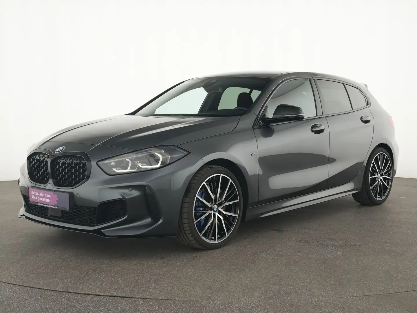 BMW 135 Mi xDrive ACC|Performance M|Harman-Kardon Gris - 2