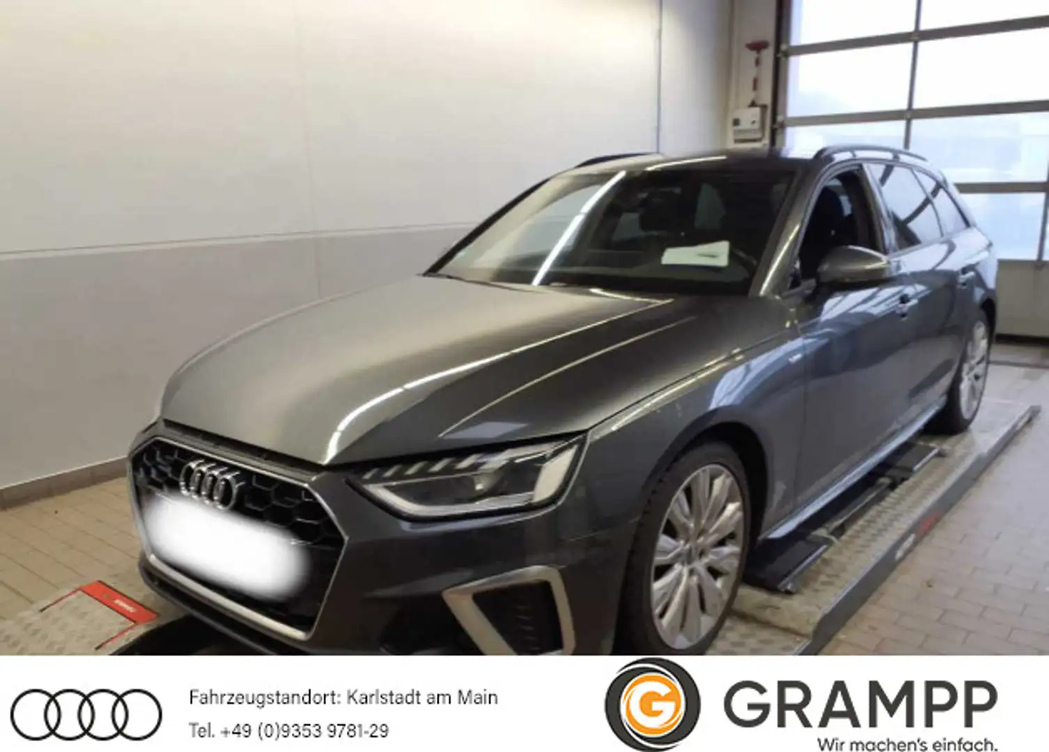 Audi A4 S line 40 TFSI quattro S-tronic +MATRIX Grau - 1