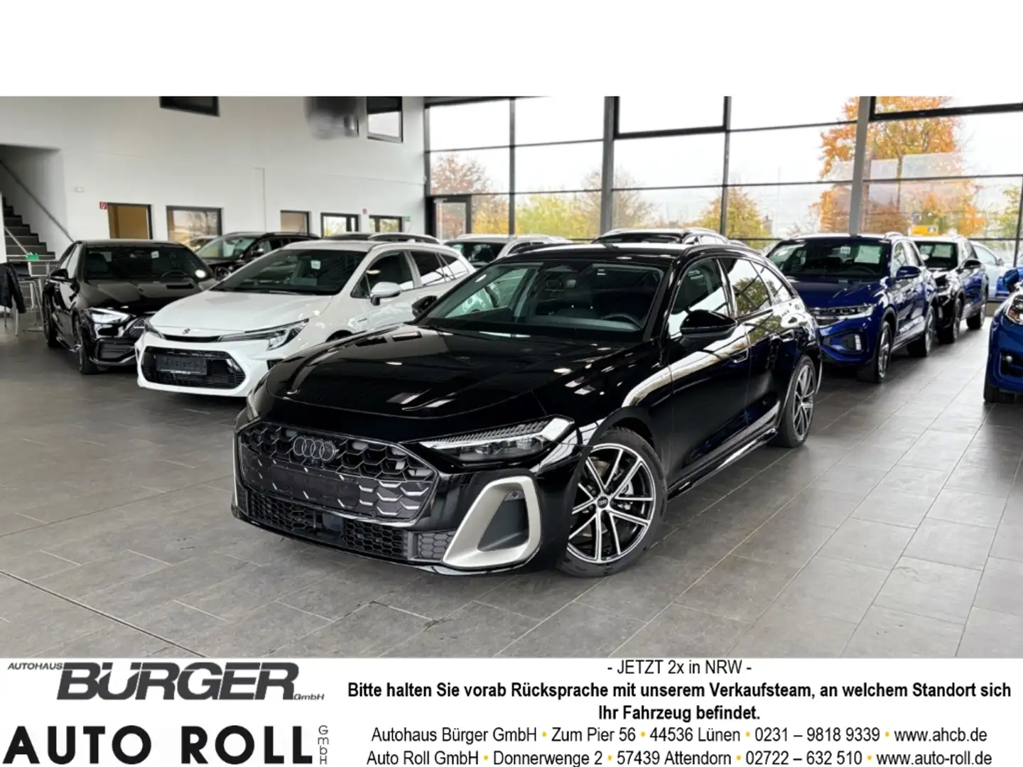 Audi A5 TDI edition one S Line Matrix Navi AHK ACC Leder 3 Schwarz - 1