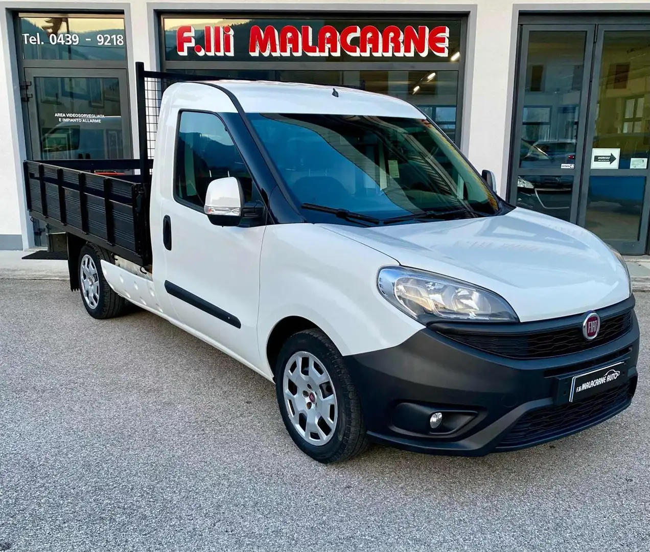 Fiat Doblo 1.6 MJT 105CV 3 POSTI Cassonato + IVA Blanc - 1