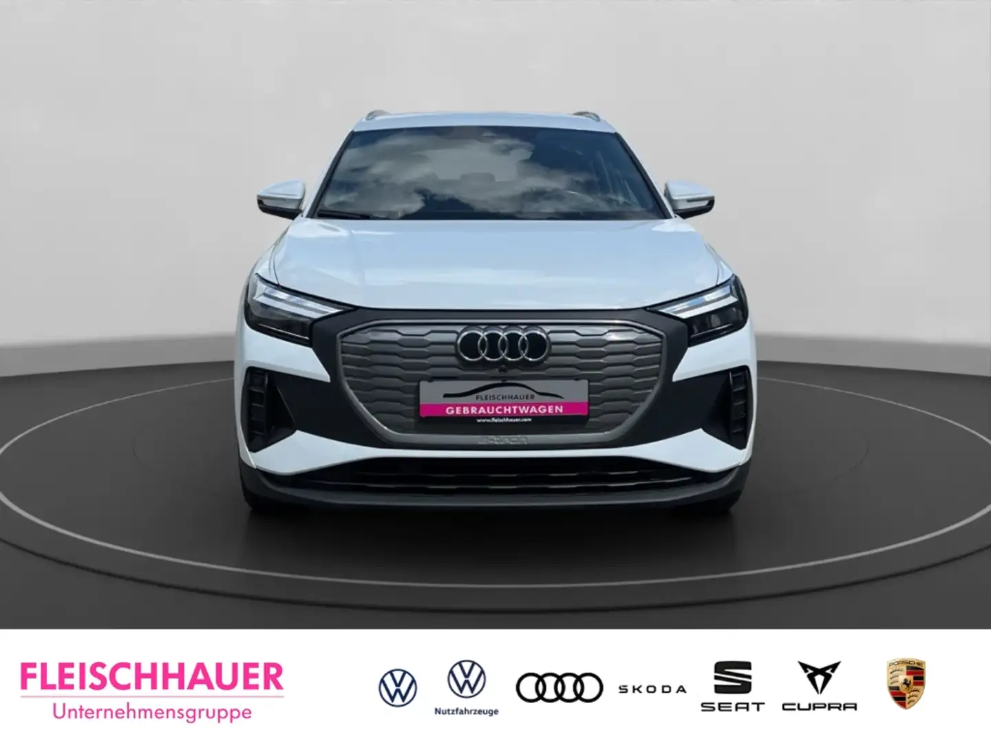Audi Q4 e-tron 35 LED Navi Sitzheizung Einparkhilfe Blanc - 2