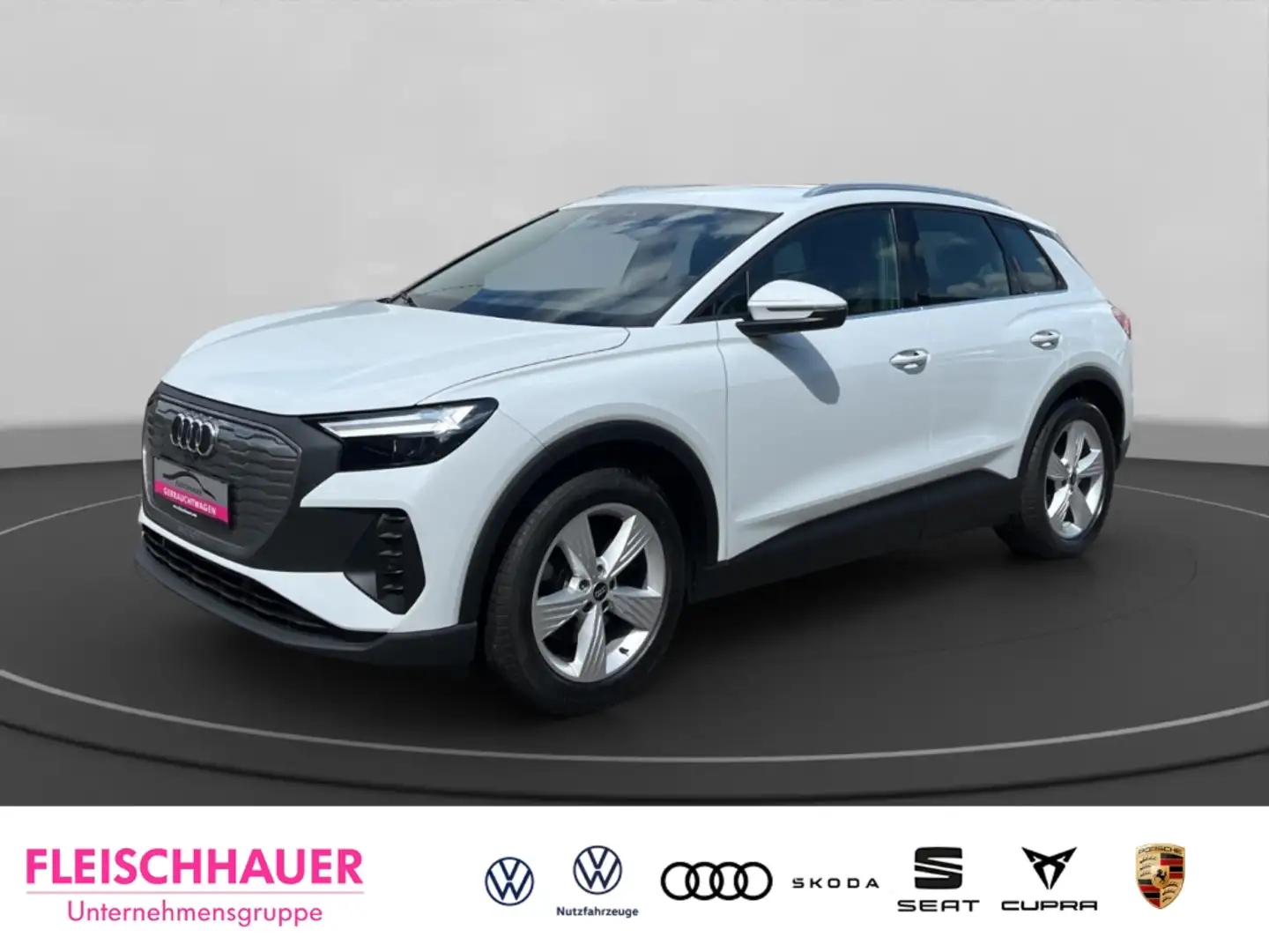 Audi Q4 e-tron 35 LED Navi Sitzheizung Einparkhilfe Blanc - 1
