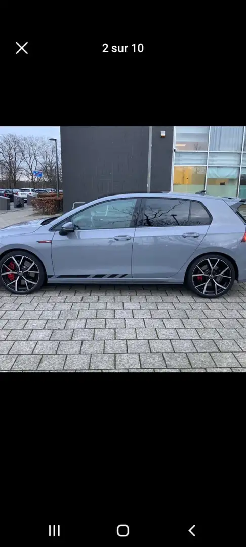 Volkswagen Golf GTI 2.0 TSI Clubsport OPF DSG Gris - 2