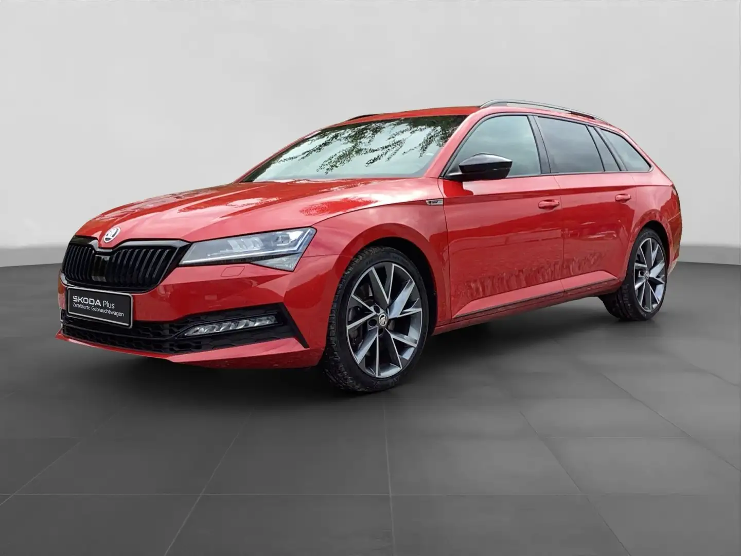 Skoda Superb Combi 2.0 TSI DSG 4x4 SPORTLINE MATRIX NA Rot - 2