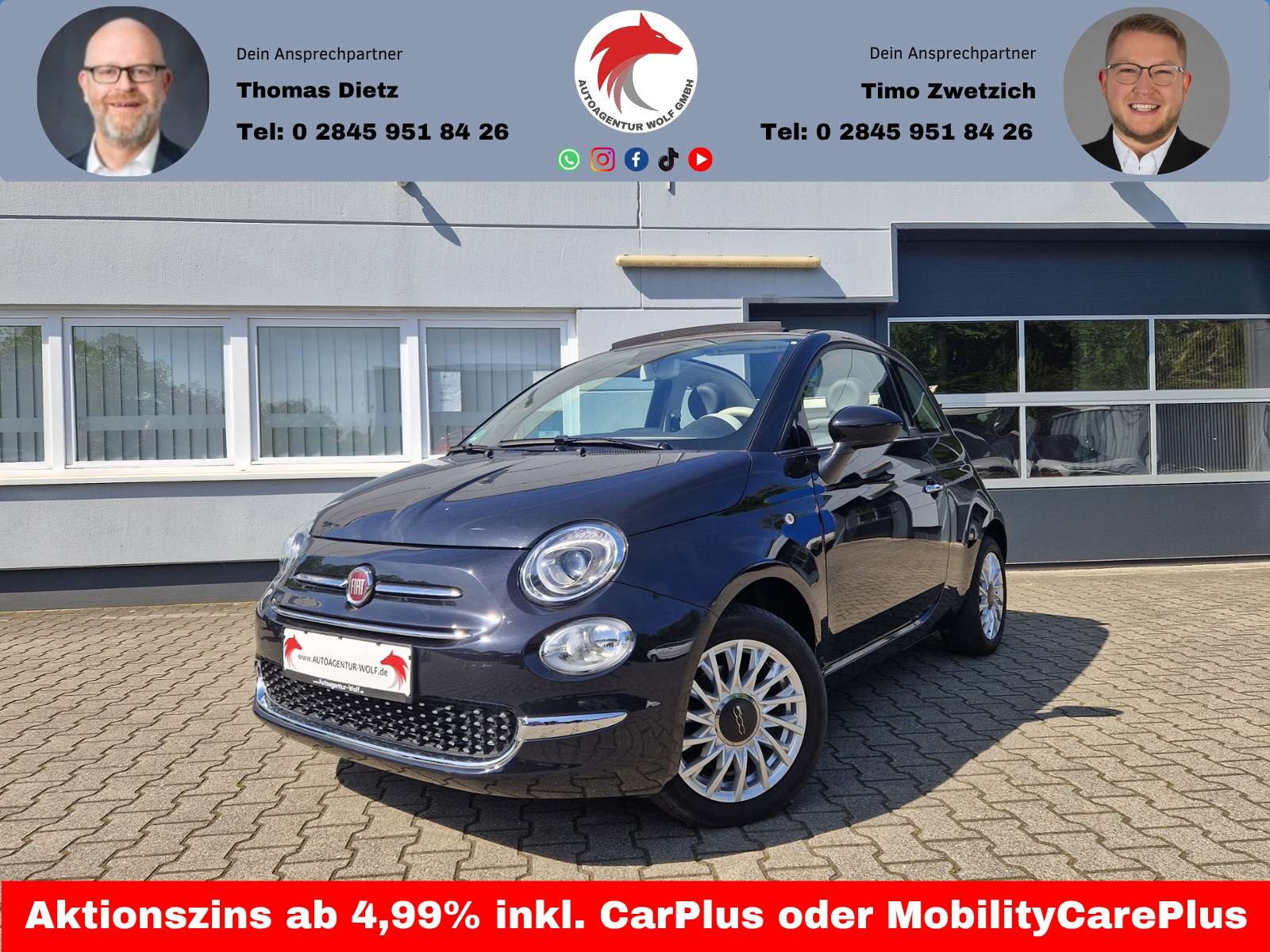 Second hand Fiat 500 1.2