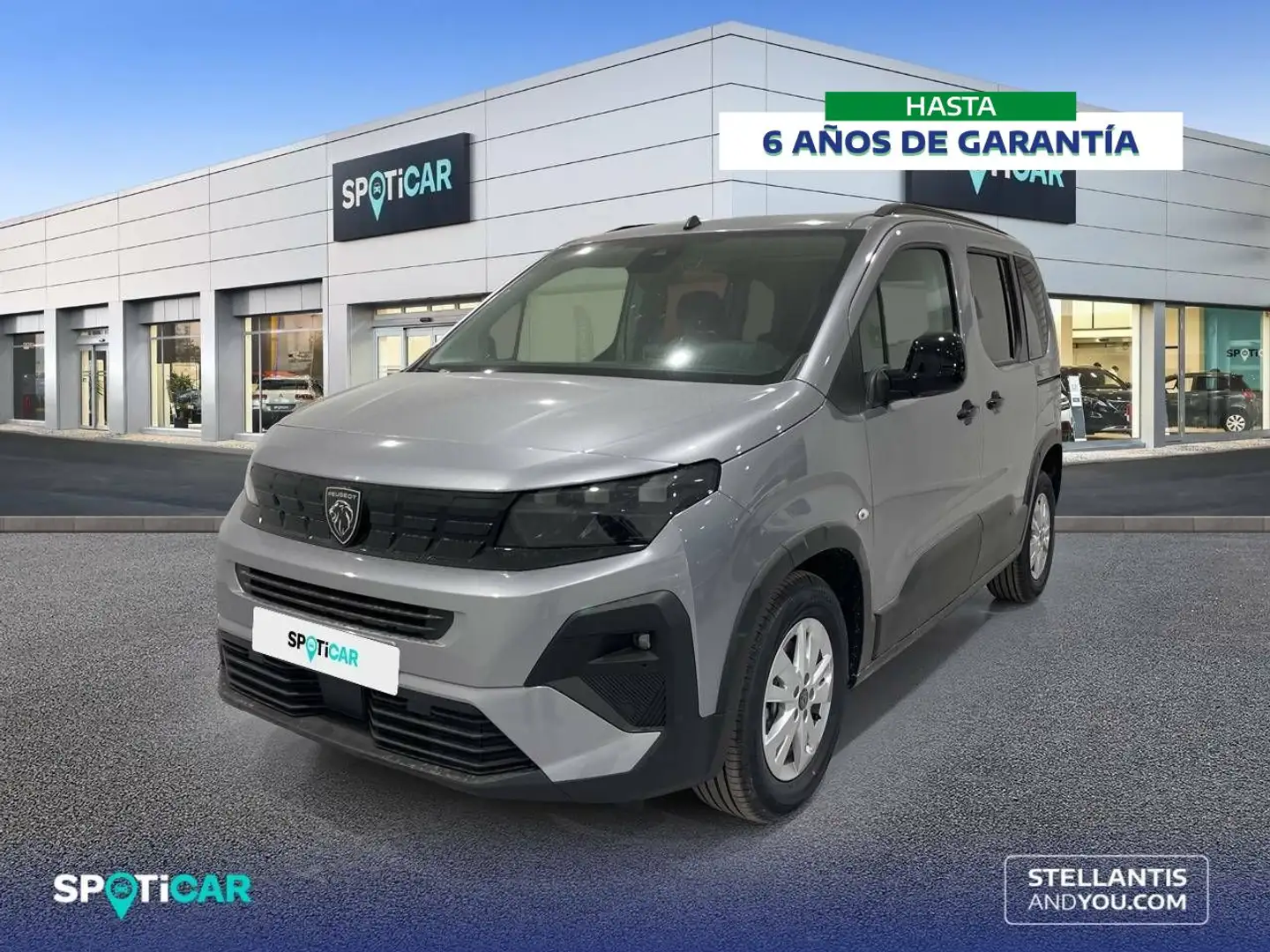 Peugeot Rifter BlueHDi 100 Allure Gris - 1