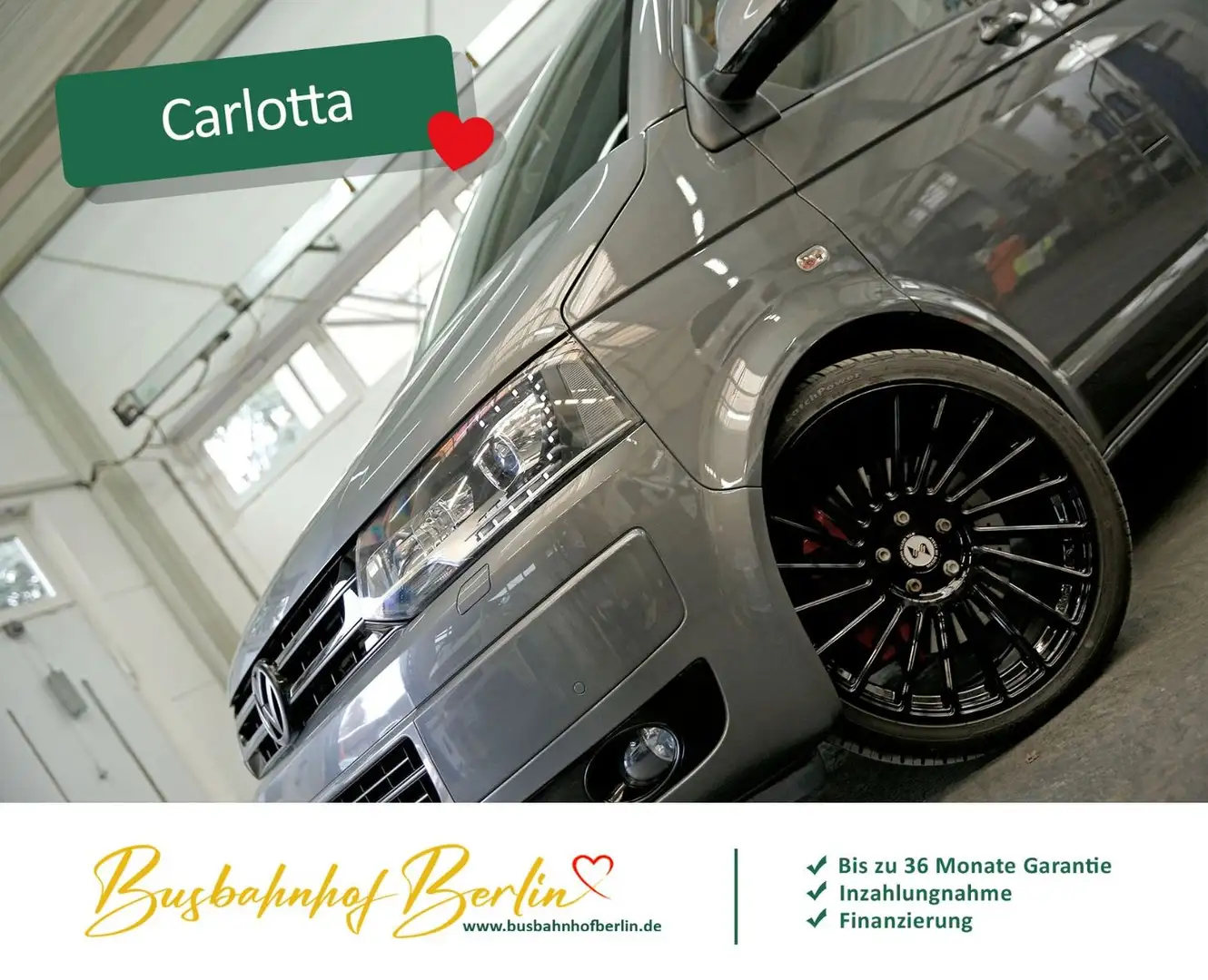 Volkswagen T5 Multivan CUP Klimaaut. 2Schiebetüren Bi-Xenon Grau - 2