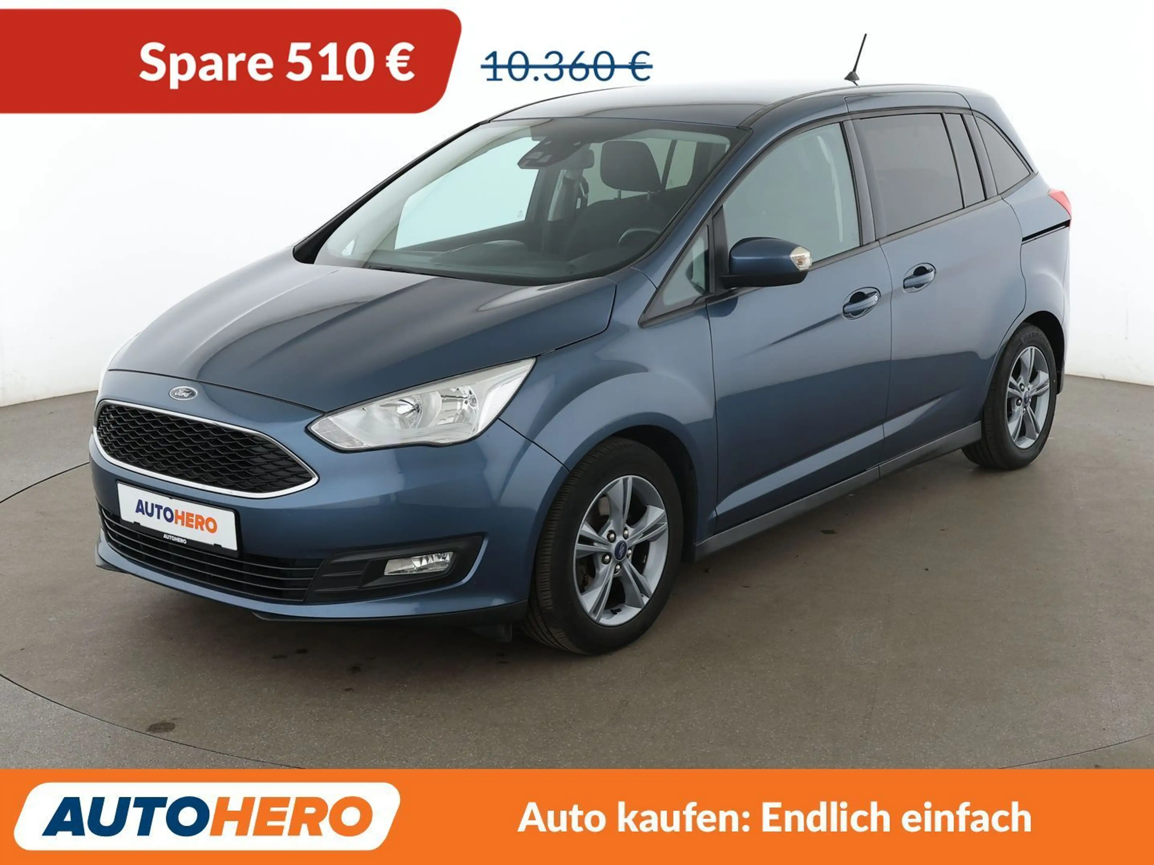 Ford Grand C-Max 1.0 EcoBoost Cool&Connect *TEMPO*PDC*SHZ*ALU*KLIMA