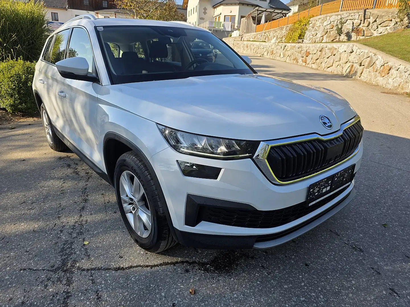 Skoda Kodiaq 2,0 TDI DSG Ambition Limited Mirringlink LED Sc... Weiß - 1
