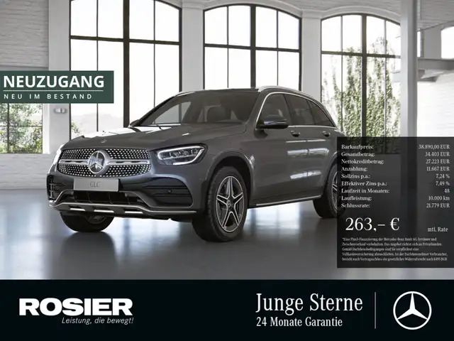 Mercedes-Benz GLC 300 de 4M AMG Sport AHK PANO LED NAVI SHZ