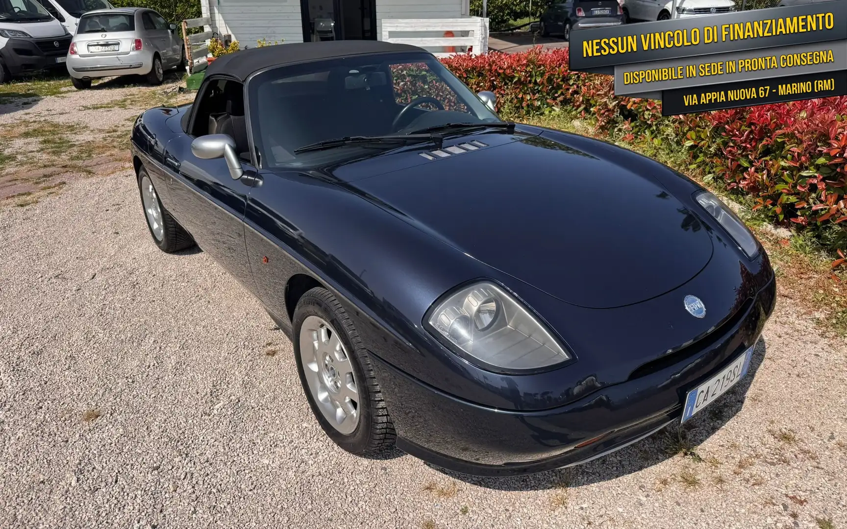 Fiat Barchetta 1.8 16v Naxos c/SS TARGA ORO! PERFETTA! Blau - 1