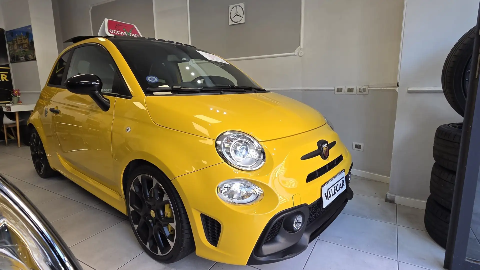 Abarth 595 Competizione Jaune - 1