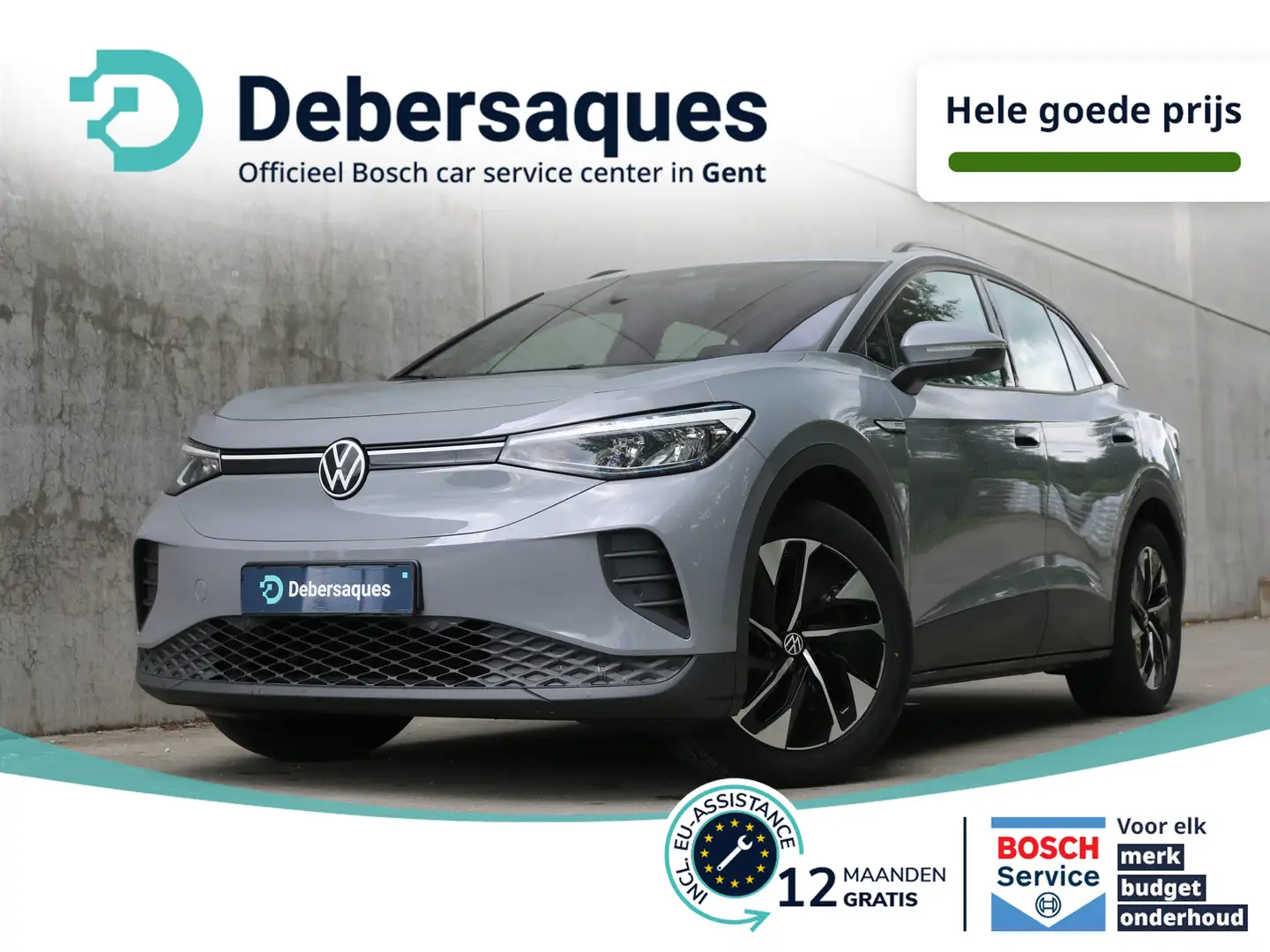 Volkswagen ID.4 77 kWh Pro Life KEYLESS - WARMTEPOMP Gris - 1