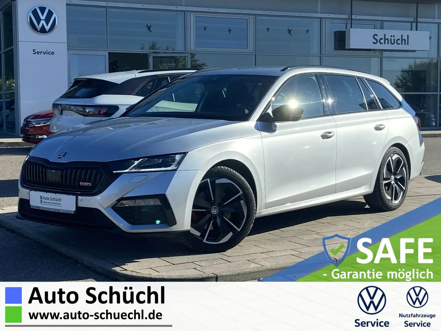 Skoda Octavia Combi RS 2.0 TDI DSG 18"+NAVI-COLUMBUS+A Silber - 1