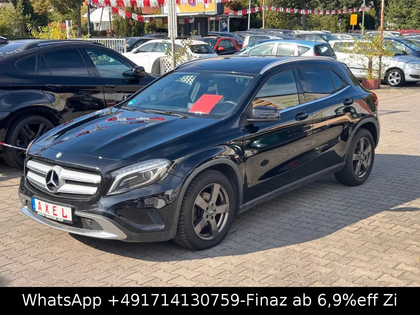 Mercedes-Benz GLA 220 CDI-2.HAND-XENON-NAVI-SHZG-KAMERA-TEMPO- Noir - 1