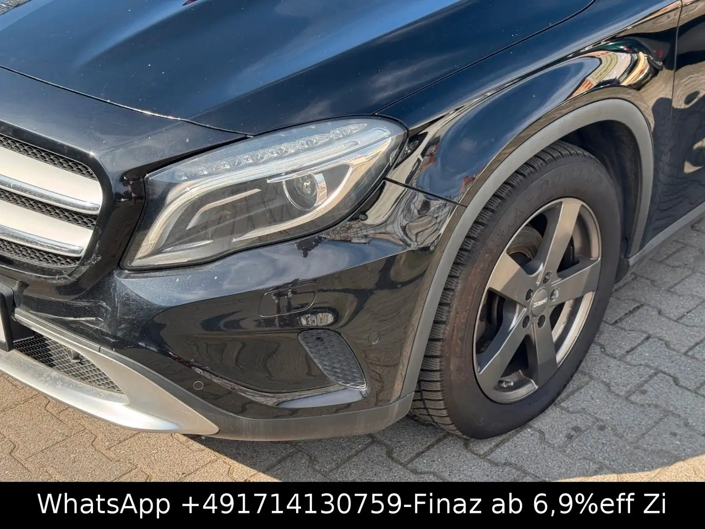 Mercedes-Benz GLA 220 CDI-2.HAND-XENON-NAVI-SHZG-KAMERA-TEMPO- Noir - 2