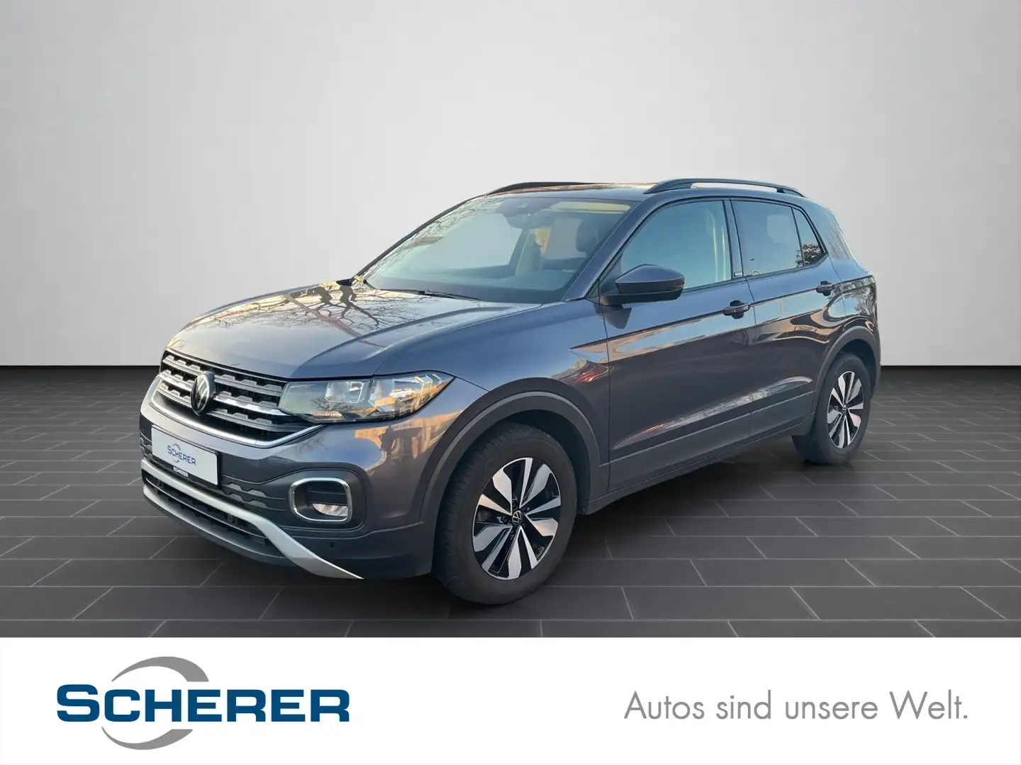 Volkswagen T-Cross Life Navi*Kessy*Kamera uvm... Grau - 1