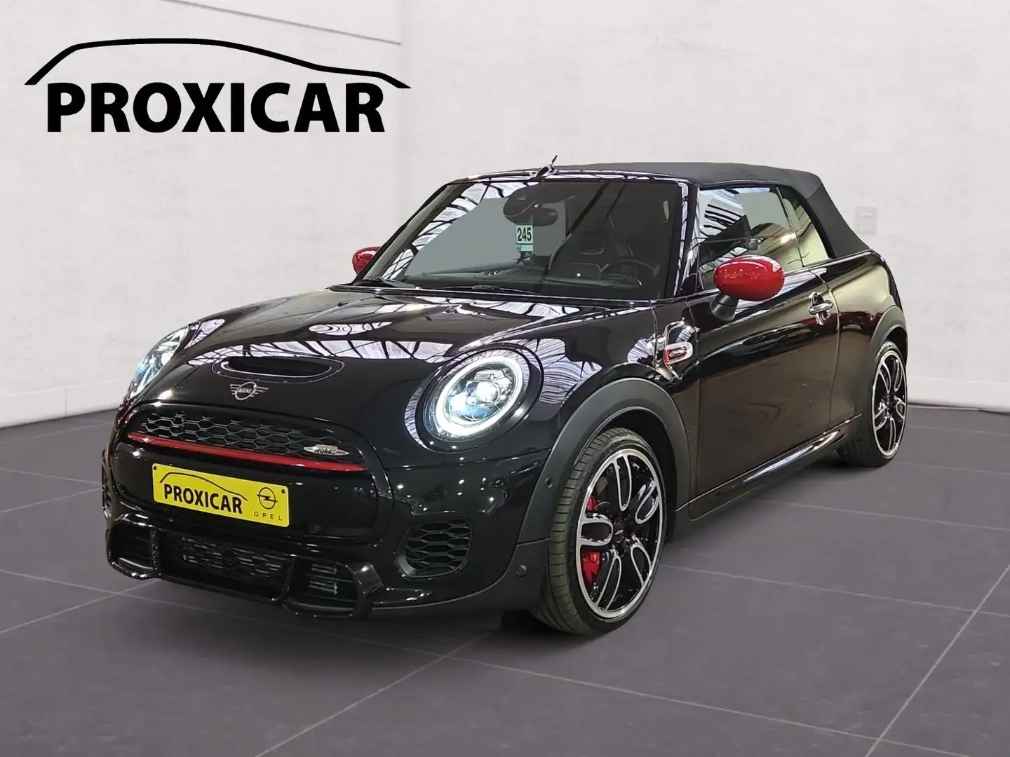 MINI John Cooper Works Cabrio 2.0AS 231cv Automatique Carplay*Camera*Cruise Noir - 1