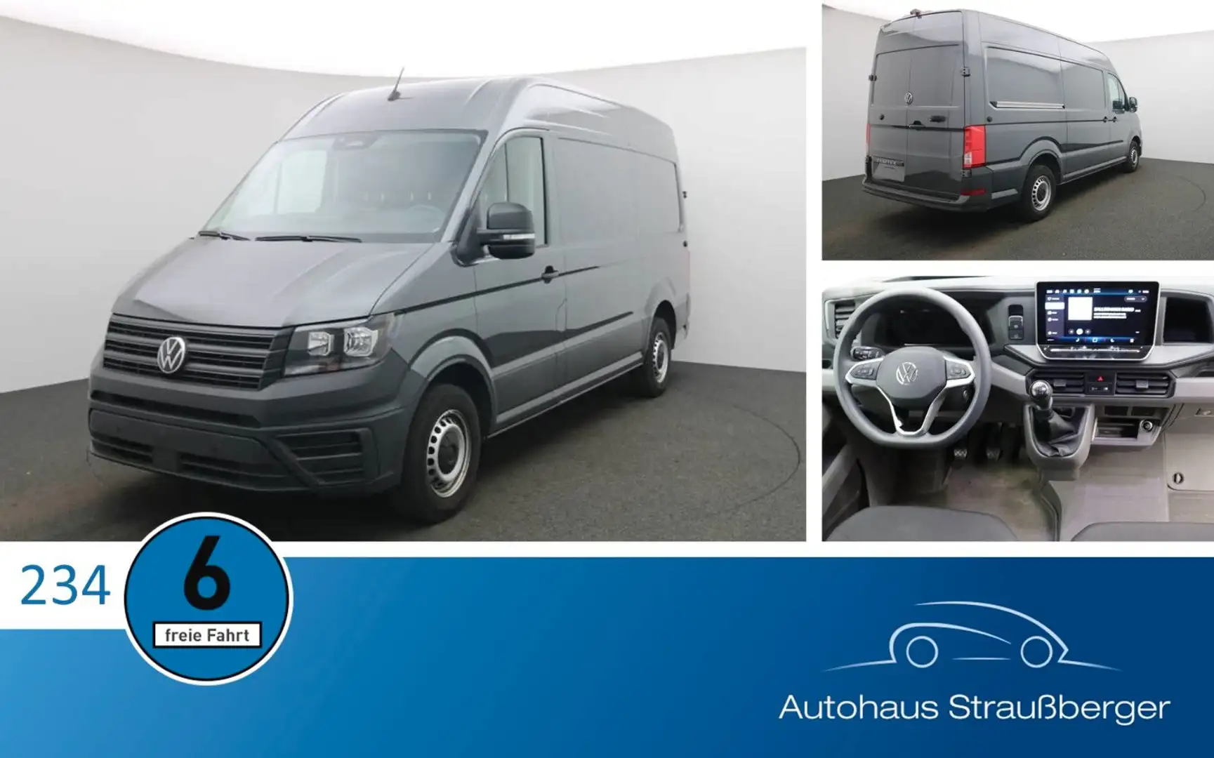 Volkswagen Crafter Kasten 35 RFK PDC SHZ AppConct Holzboden Gris - 1