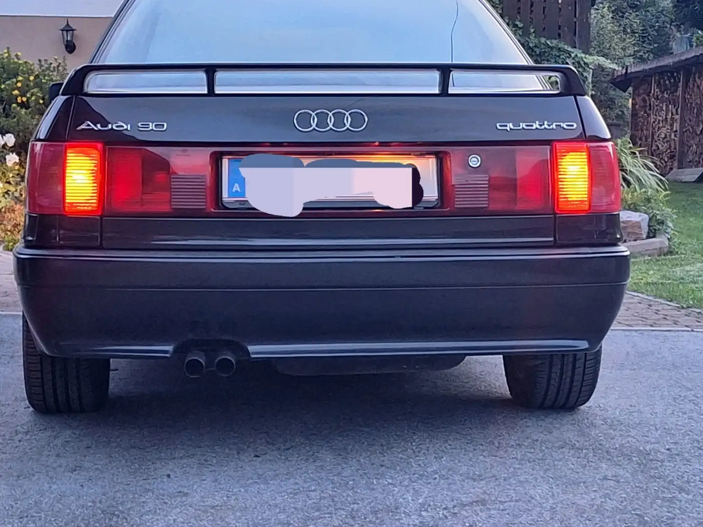 Audi 90 Schwarz - 2